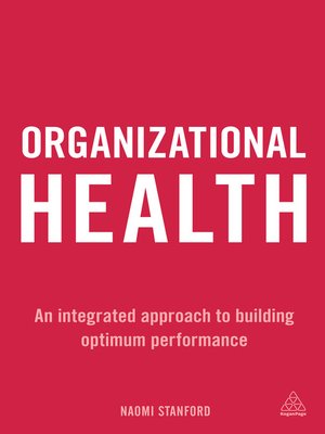 cover image of Organizational Health